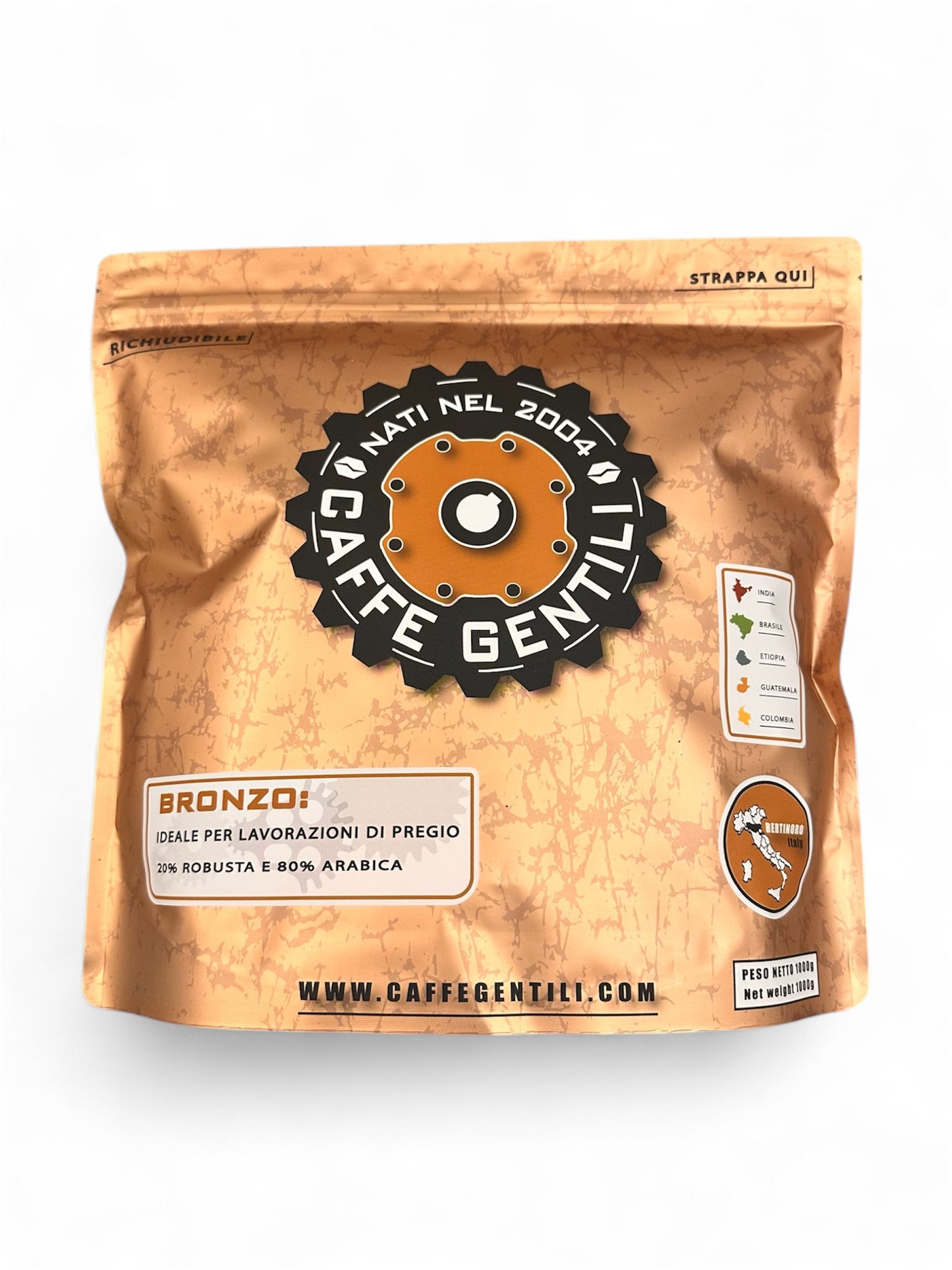 Caffè in grani per espresso BRONZO 1000g