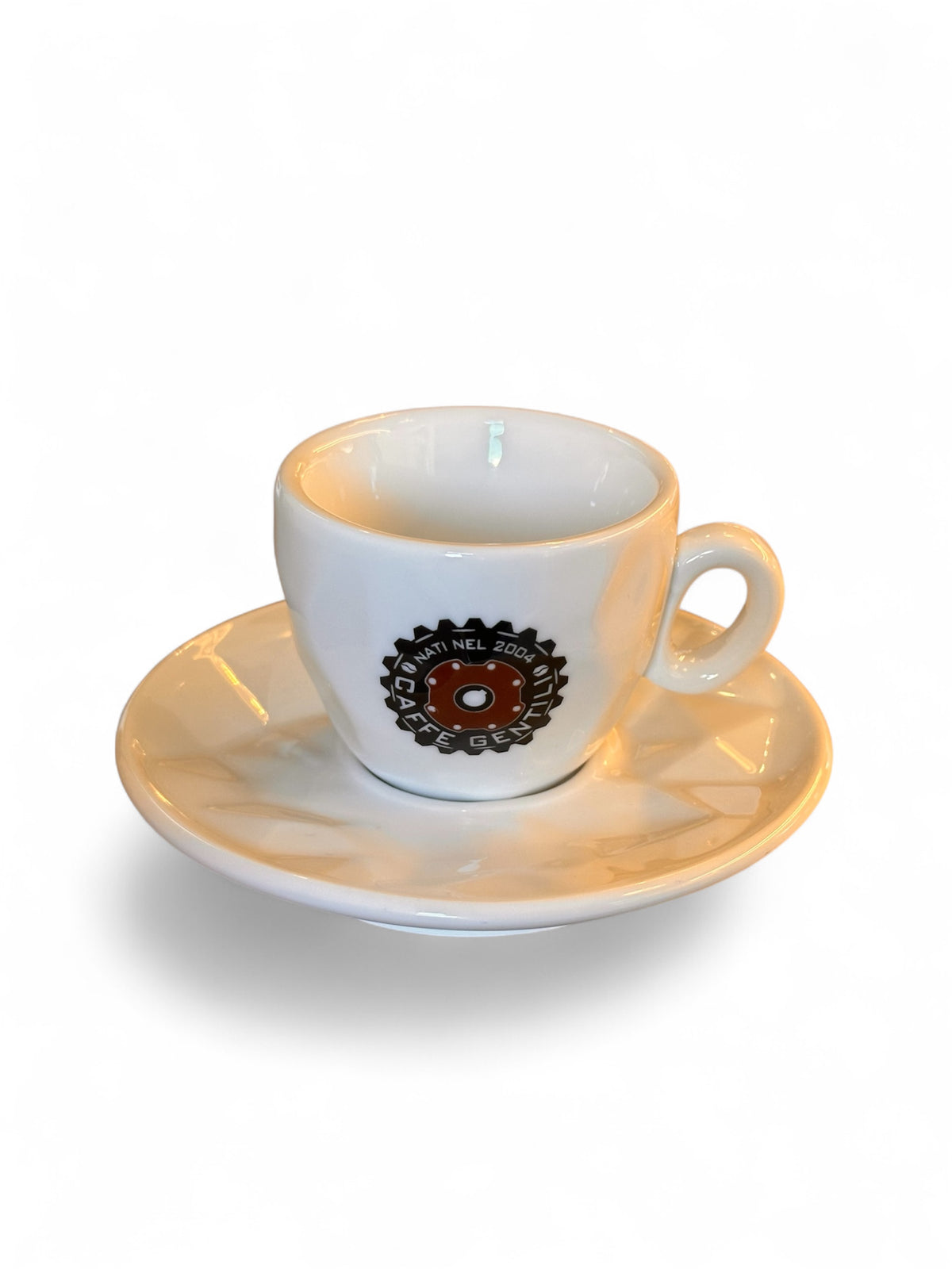 Set de 6 tasses à expresso professionnelles avec soucoupe | Caffè Gentili
