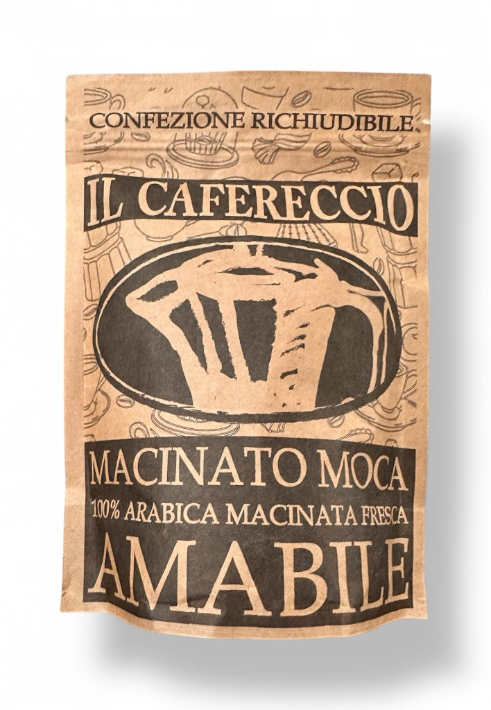 Caffè macinato per Moca: IL CAFERECCIO