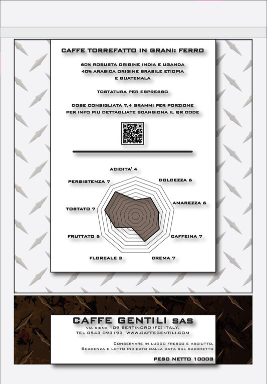 Caffè in grani per espresso FERRO